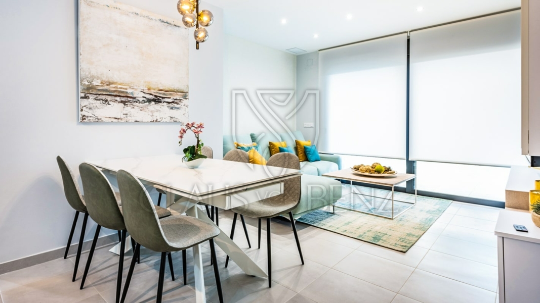 sa coma first floor apartment in exclusive residential complex dining room