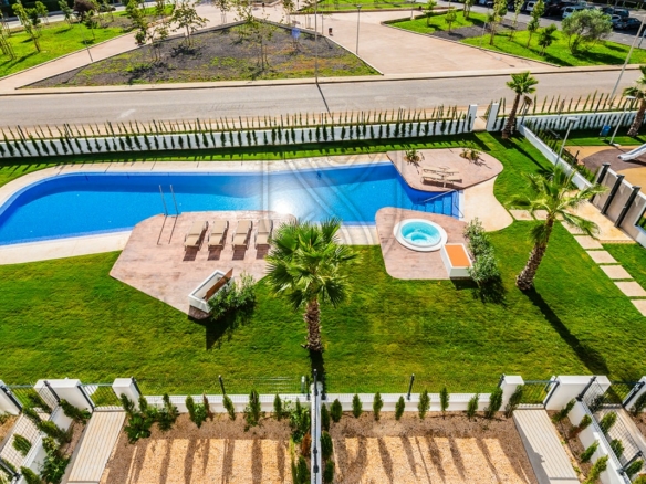 sa coma first floor apartment in exclusive residential complex pool from abovejpg