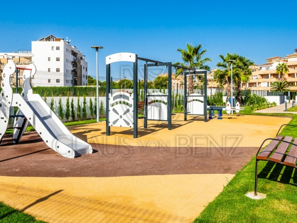 sa coma first floor apartment in exclusive residential complex playground