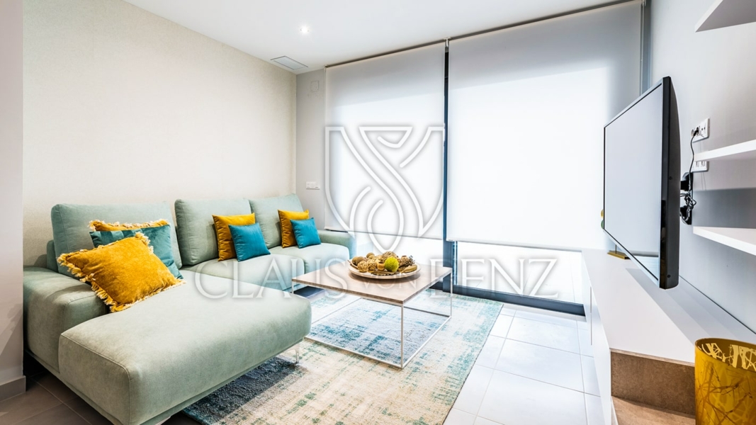 sa coma first floor apartment in exclusive residential complex living room balcony