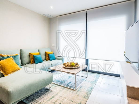 sa coma first floor apartment in exclusive residential complex living room balcony