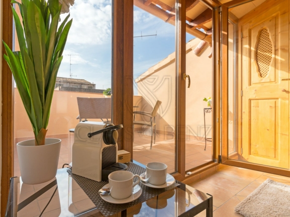 llucmajor elegant townhouse with wine cellar view balcony min