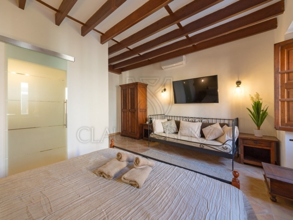 llucmajor elegant townhouse with wine cellar guest room min