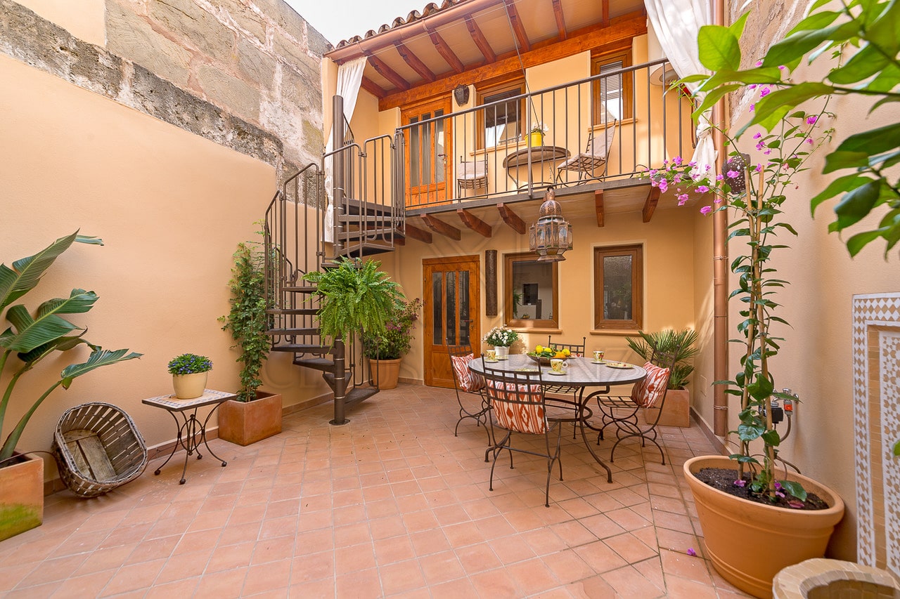 llucmajor elegant townhouse with wine cellar terrace on day min